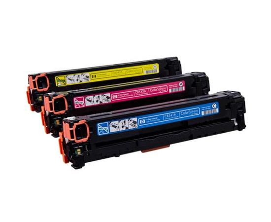 Купить Картридж тонерный HP 125A для CLJ 125A CP1215/CP1515 3x1400 копий C/M/Y (CF373AM) Tri-Pack по лучшей цене