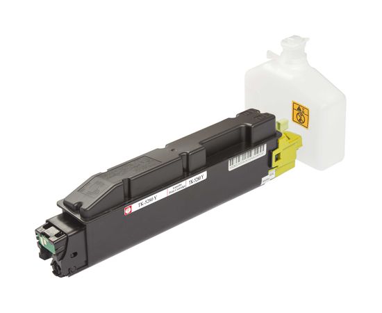 Купить Туба с тонером BASF для Kyoсera Mita ECOSYS P6235/TK-5280Y аналог 1T02TWANL0 Yellow (BASF-KT-TK5280Y) по лучшей цене