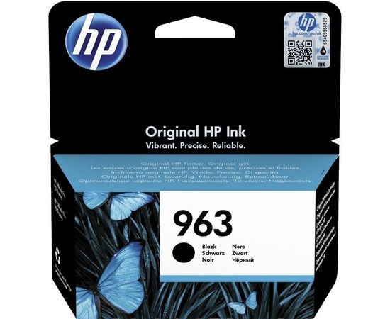 Купить Картридж HP для OfficeJet Pro 9013/9023, HP 963 Black (3JA26AE) по лучшей цене