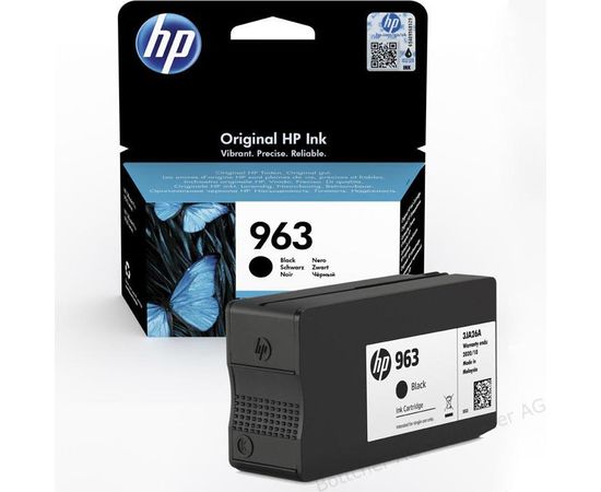 Купить Картридж HP для OfficeJet Pro 9013/9023, HP 963 Black (3JA26AE) по лучшей цене
