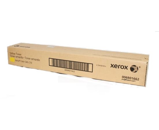 Купить Картридж тонерный Xerox для C60/C70 34000 копий Yellow (006R01662) по лучшей цене