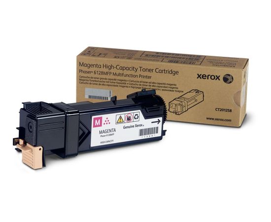 Купить Картридж тонерный Xerox для PH 6128 2500 копий Magenta (106R01457) по лучшей цене