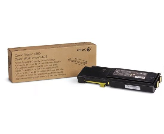 Купить Картридж тонерный Xerox для PH6600/WC6605 6000 копий Yellow (106R02235) Max по лучшей цене