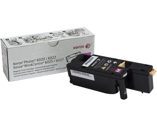 Купить Картридж тонерный Xerox для Phaser 6020/6022/WC6025/6027 1000 копий Magenta (106R02761) по лучшей цене