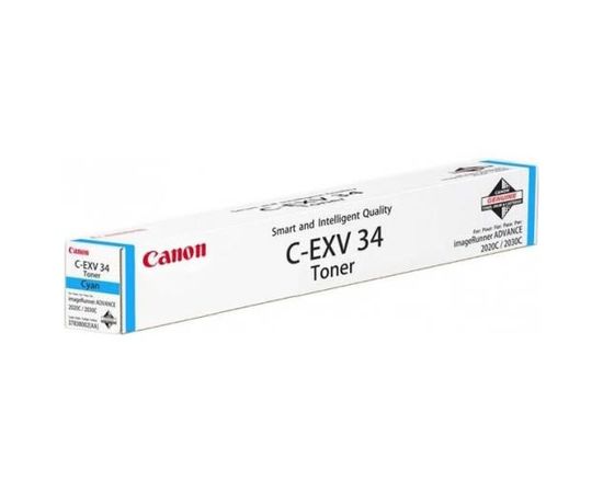 Купить Туба с тонером Canon C-EXV34 для iRC2020/2030 19000 копий Cyan (3783B002) по лучшей цене