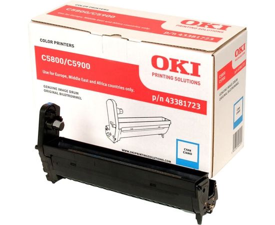 Купить Копи картридж OKI для C5800/5900 Cyan (43381723) по лучшей цене