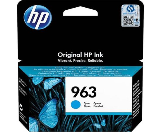 Купить Картридж HP для OfficeJet Pro 9013/9023, HP 963 Cyan (3JA23AE) по лучшей цене