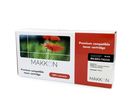 Купить картридж Brother TN-2335 (NT2335) Makkon 1.2k по лучшей цене
