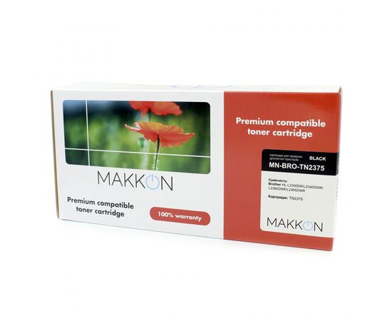 Купить картридж Brother TN-2375 (TN2375) Makkon 2.6k по лучшей цене