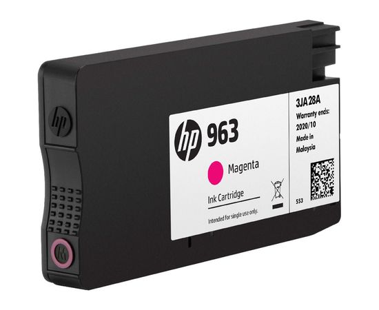 Купить Картридж HP для OfficeJet Pro 9013/9023, HP 963 Magenta (3JA24AE) по лучшей цене