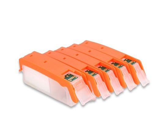 Купить КАРТРИДЖ ПЕРЕЗАПРАВЛЯЕМЫЙ CANON PIXMA MG5740 (Комплект 5 шт) (YA) WHITE BOX по лучшей цене