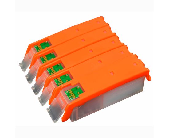 Купить КАРТРИДЖ ПЕРЕЗАПРАВЛЯЕМЫЙ CANON PIXMA MG6410 (Комплект 5 шт) (YA) WHITE BOX по лучшей цене