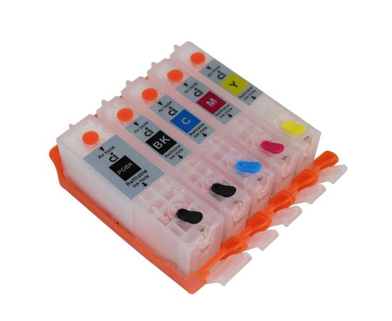 Купить КАРТРИДЖ ПЕРЕЗАПРАВЛЯЕМЫЙ CANON PIXMA MG6410 (Комплект 5 шт) (YA) WHITE BOX по лучшей цене