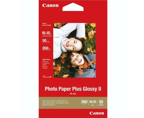 Купить Фотобумага Canon глянцевая 260г/м кв, 10см x 15см, 50л (2311B003) по лучшей цене