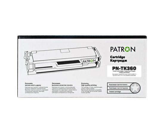 Купить Тонер-картридж совместимый Kyocera Mita TK-360 Patron (PN-TK360) по лучшей цене