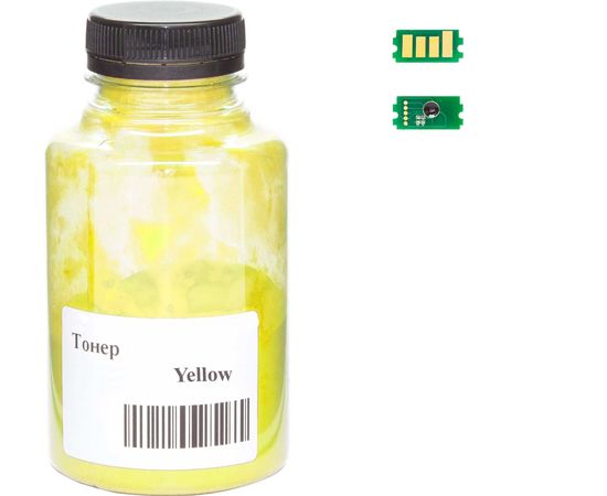 Купить Тонер+чип АНК для Kyocera Mita ECOSYS M6030/M6130/M6230/M6530 бутль 70г 3000 копий Yellow (3203483) по лучшей цене