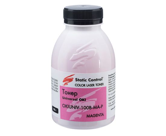 Купить тонер универсальный OKI 2 (Glossy) 100г magenta (фасованный) Static Control по лучшей цене