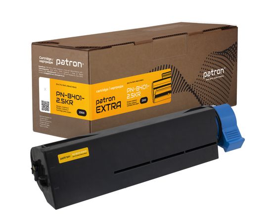 Купить Тонер-картридж совместимый Oki 44992404 (B401) 2,5K Extra Patron (PN-B401-2.5KR) по лучшей цене