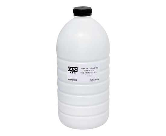 Купить Тонер HP LJ Pro M102 флакон, 1 кг SCC (TSM-TRHM102-OS-1) по лучшей цене