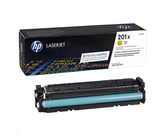 Купить Картридж тонерный HP 201X для LJ M252/M277 2300 копий Yellow (CF402X) по лучшей цене