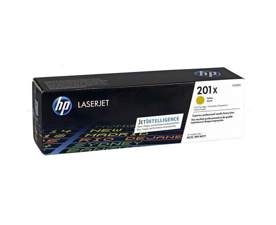 Купить Картридж тонерный HP 201X для LJ M252/M277 2300 копий Yellow (CF402X) по лучшей цене