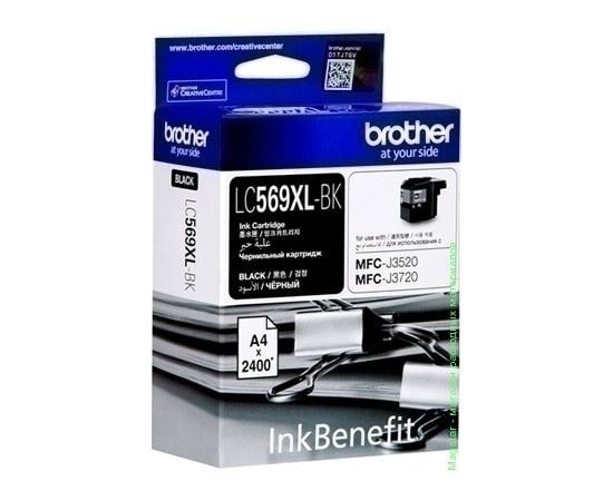 Купить Картридж Brother для MFC-J3520 Black (LC569XLBK) по лучшей цене