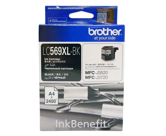 Купить Картридж Brother для MFC-J3520 Black (LC569XLBK) по лучшей цене