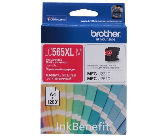 Купить Картридж Brother для MFC-J2310 Magenta (LC565XLM) по лучшей цене