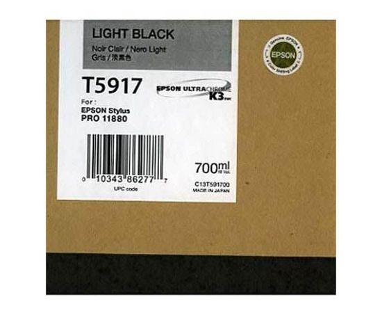 Купить Картридж Epson для Stylus Pro 11880 Light Black (C13T591700) по лучшей цене