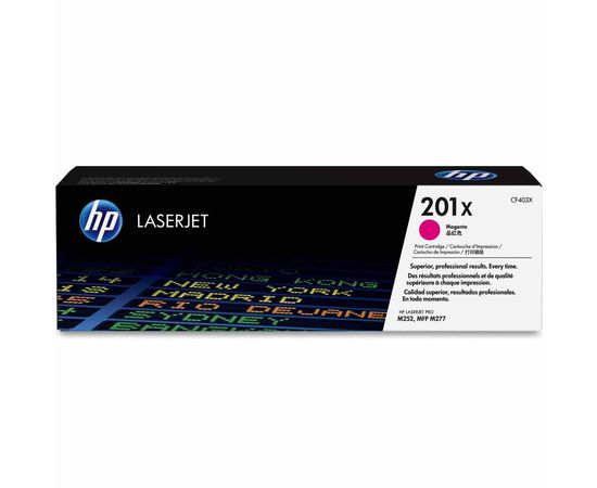 Купить Картридж тонерный HP 201X для LJ M252/M277 2300 копий Magenta (CF403X) по лучшей цене