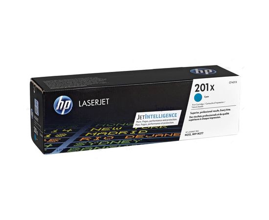 Купить Картридж тонерный HP 201X для LJ M252/M277 2300 копий Cyan (CF401X) по лучшей цене