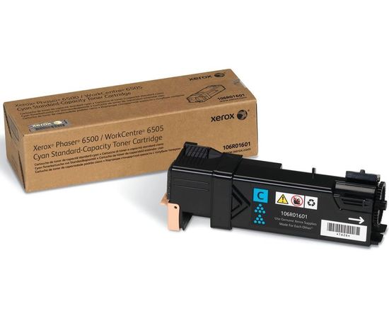 Купить Картридж тонерный Xerox для Phaser 6500/WC6505 2500 копий Cyan (106R01601) повышенной емкости по лучшей цене