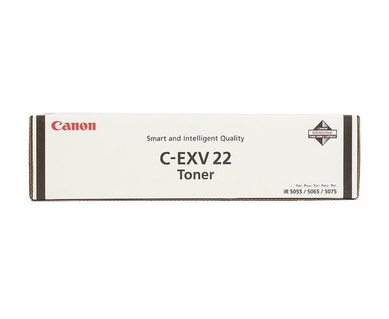 Купить Туба с тонером Canon C-EXV22 для iR-5055/5065/5075 48000 копий Black (1872B002) по лучшей цене