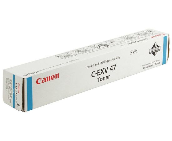 Купить Туба с тонером Canon C-EXV47 для iR-C250i/C350i 21500 копий Cyan (8517B002) по лучшей цене
