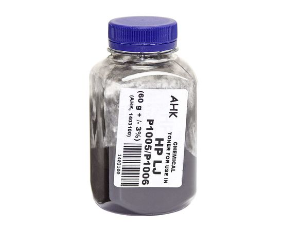 Купить Тонер АНК для HP LJ P1005/1006/1505 бутль 60г (1403100) по лучшей цене