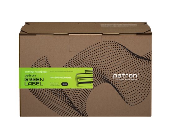 Купить Картридж совместимый Ricoh SP 3400HE Green Label Patron (PN-SP3400HEGL) по лучшей цене