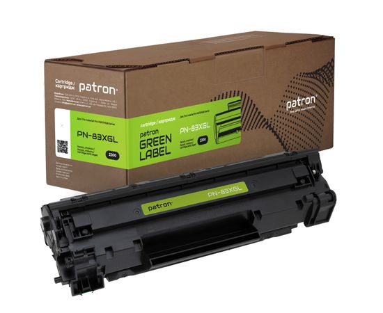 Купить Картридж совместимый HP 83X (CF283X) Green Label Patron (PN-83XGL) по лучшей цене