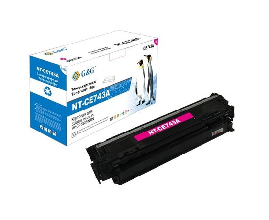 Купить Картридж G&G для HP Color LJ CP5225/CP5225N/ CP5225DN Magenta (G&G-CE743A) по лучшей цене
