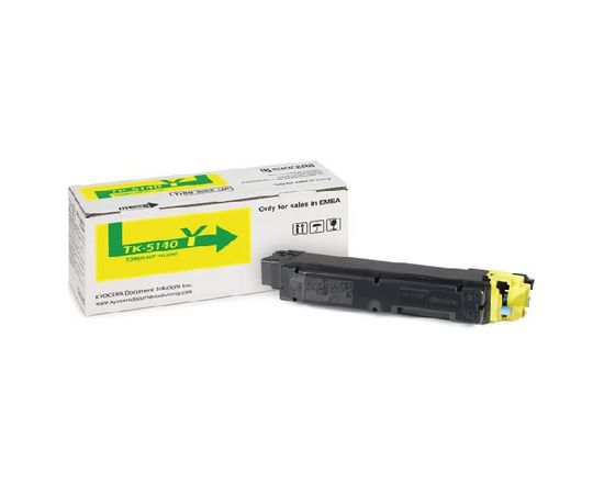 Купить Туба с тонером KYOCERA TK-5140Y для ECOSYS P6130cdn/M6030cdn/M6530cdn 5000 копий Yellow (1T02NRANL0) по лучшей цене