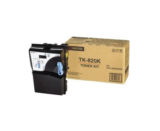 Купить Туба с тонером KYOCERA TK-825K для KM-C2525E/C3232E/C4035E 15000 копий Black (1T02FZ0EU0) по лучшей цене