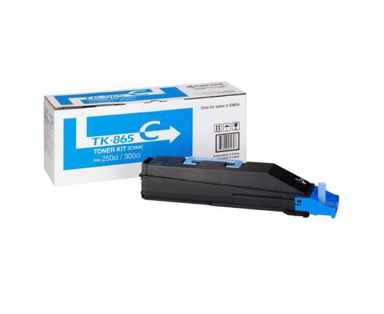 Купить Туба с тонером KYOCERA TK-865C для TASKalfa 250ci/300ci 12000 копий Cyan (1T02JZCEU0) по лучшей цене