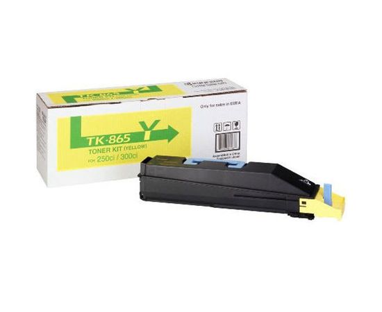 Купить Туба с тонером KYOCERA TK-865Y для TASKalfa 250ci/300ci 12000 копий Yellow (1T02JZAEU0) по лучшей цене