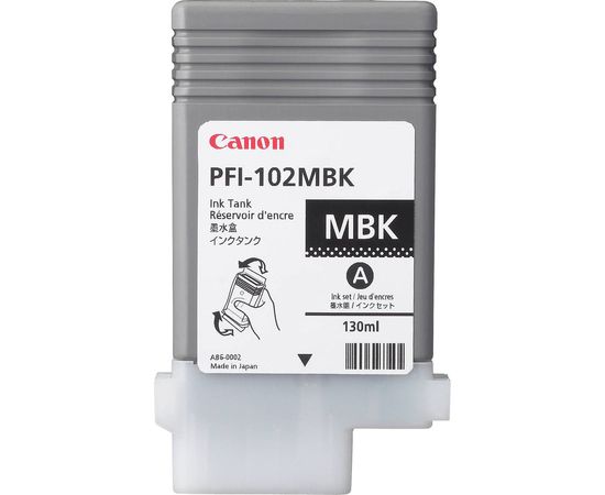 Купить Картридж Canon для Pixma iPF500/600/700 PFI-102MBk Matte Black (0894B001) по лучшей цене