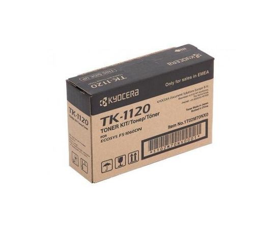 Купить Туба с тонером KYOCERA TK-1120 для FS-1060/1025/1125 3000 копий Black (1T02M70NXV) 1T02M70NX1 по лучшей цене