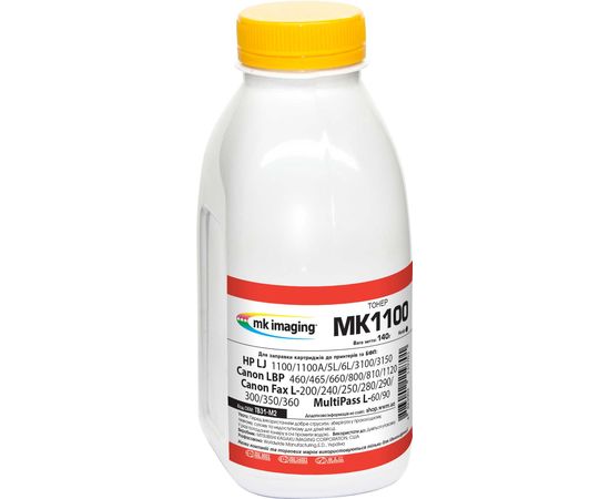 Купить Тонер Mitsubishi для HP LJ 1100/5L/6L бутль 140г Black (TB31-M2) по лучшей цене