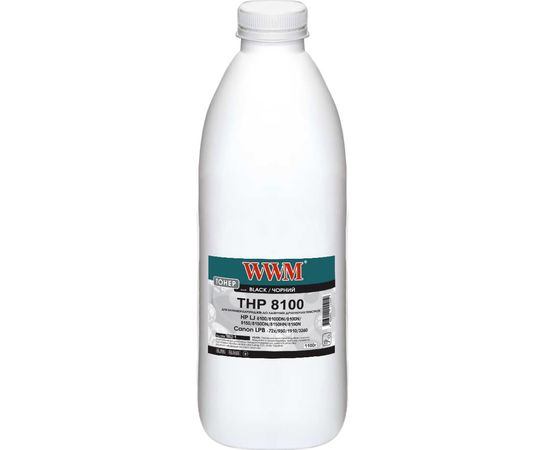 Купить Тонер WWM для HP LJ 8100 бутль 1100г Black (TB52-1) по лучшей цене