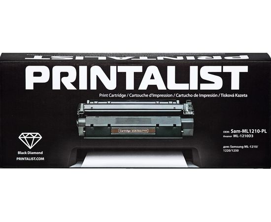Купить Картридж тонерный PRINTALIST для Samsung ML-1210/1220/1250 аналог ML-1210D3 Black (Sam-ML1210-PL) по лучшей цене