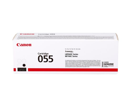 Купить Картридж тонерный Canon 055 для MF-742/744, LBP663/664 2300 копий Black (3016C002) по лучшей цене