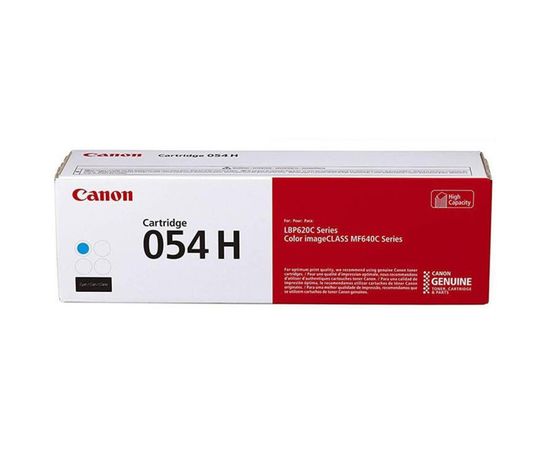 Купить Картридж тонерный Canon 054H для MF641/643/645, LBP-621/623 2300 копий Cyan (3027C002) по лучшей цене