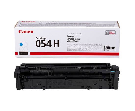 Купить Картридж тонерный Canon 054H для MF641/643/645, LBP-621/623 2300 копий Cyan (3027C002) по лучшей цене